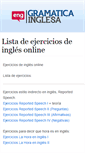 Mobile Screenshot of gramaticainglesa.org